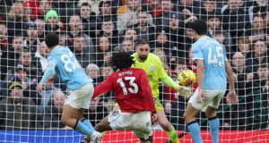 EPL: Man United whip Man City as Carrick enjoys perfect start City