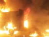 Fire destroys textile stores in Lagos
