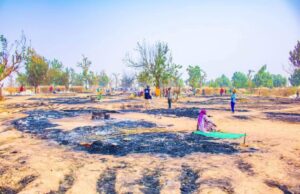 Fire razes Borno IDPs camps in Yobe