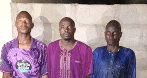 Troops arrest three suspected ISWAP recruitment agents in Borno