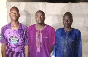 Troops arrest three suspected ISWAP recruitment agents in Borno