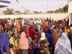 PHOTOS: IDPs seek refuge at Tumu District Head’s residence after bandit attacks in Gombe