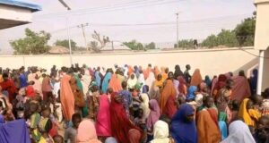 PHOTOS: IDPs seek refuge at Tumu District Head’s residence after bandit attacks in Gombe