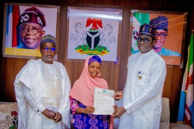Governor offers automatic employment to first class graduate in Yobe Employment