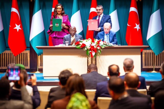 Nigeria, Turkey sign 9 agreements to boost bilateral ties Nigeria
