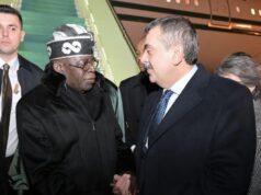 Tinubu arrives in Ankara for state visit to Türkiye