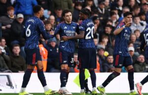 EPL: Arsenal thrash Leeds to go 7 points clear Leeds