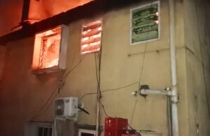 Fire razes building in Ikeja Computer Village Fire