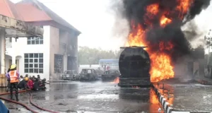 Fire destroys 17 tricycles, two petrol tankers in Kano
