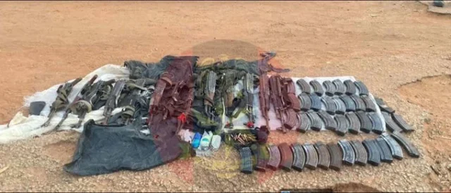 Troops recover 13 AK-47 rifles, grenades in Taraba operation