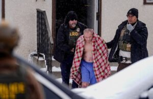 US Immigration officers storm home, drag barely clothed man into snow Immigration