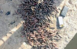 Troops discover hidden ammunition in Maiduguri drainage
