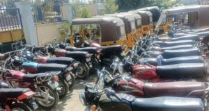 Police impound 172 motorcycles, tricycles over ban violations in Kano