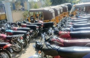 Police impound 172 motorcycles, tricycles over ban violations in Kano