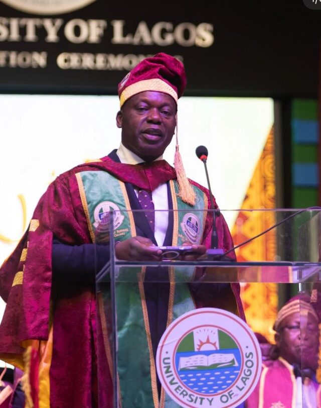 UNILAG confers honorary doctorate on Wale Tinubu