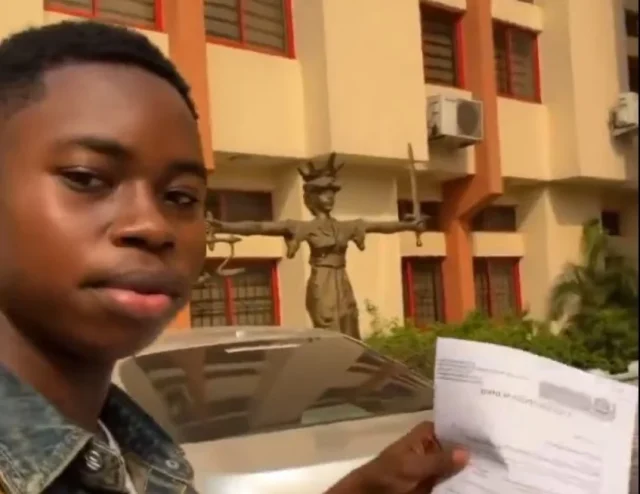 TikToker Peller joins Lagos varsity to study law