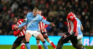 EPL: Man City charge stalls at Sunderland as Leeds hold Liverpool Sunderland