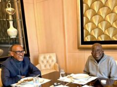 Tinubu meets Paul Kagame in Paris Tinubu