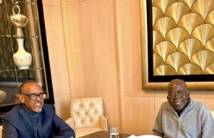 Presidency debunks AI-generated photo of Tinubu, Kagame in Paris Tinubu