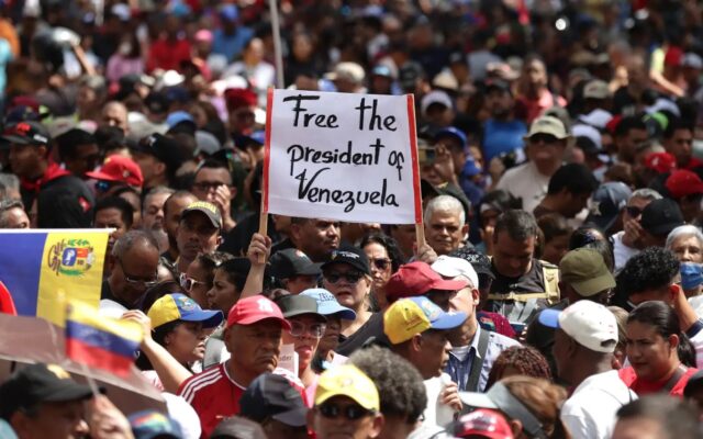 ‘Free our president’: Venezuelans demand Maduro’s release as 70 die during US strikes President