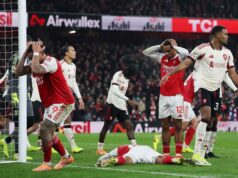 EPL: Arsenal miss chance to extend lead in Liverpool stalemate Arsenal