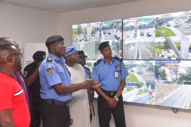 Police unveil CCTV surveillance centre to boost security in Lagos Police