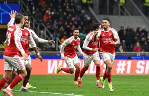 UCL: Arsenal seal last 16 spot as Bodo stun Man City Arsenal