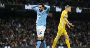 EPL: Arsenal get title boost as Man City, Aston Villa drop points City