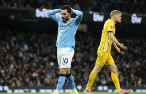 EPL: Arsenal get title boost as Man City, Aston Villa drop points City