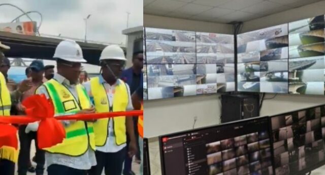 FG unveils N40bn CCTV control centre on Third Mainland Bridge CCTV
