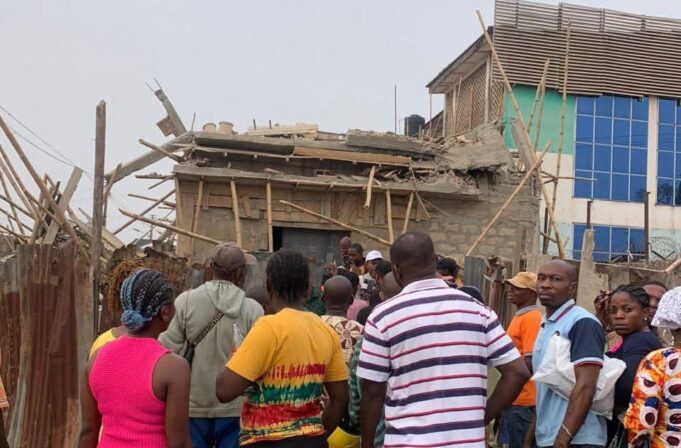Akure building collapse Building