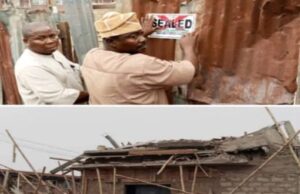 Ondo govt seals collapsed two-storey building site, warns developers Ondo