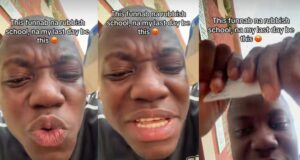 FUNAAB student tears ID card after lecturer allegedly discards ₦500,000 earring