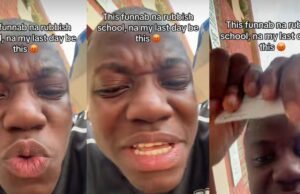 FUNAAB student tears ID card after lecturer allegedly discards ₦500,000 earring