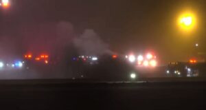 Private jet with eight aboard crashes at Maine airport Jet