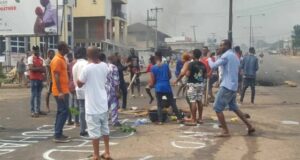 Violent protest rocks Ekpoma over rising insecurity as LG bans Okada