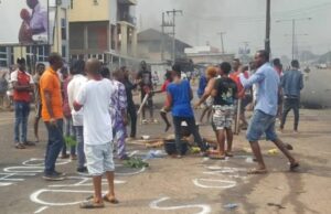 Violent protest rocks Ekpoma over rising insecurity as LG bans Okada