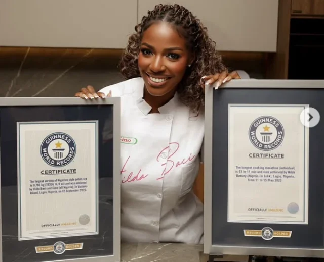 Hilda Baci emerges as three-time Guinness World Record holder