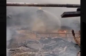 Fire destroys recycling site, spreads to buildings in Lagos