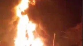 Fire Service rescues man from burning truck in Oyo