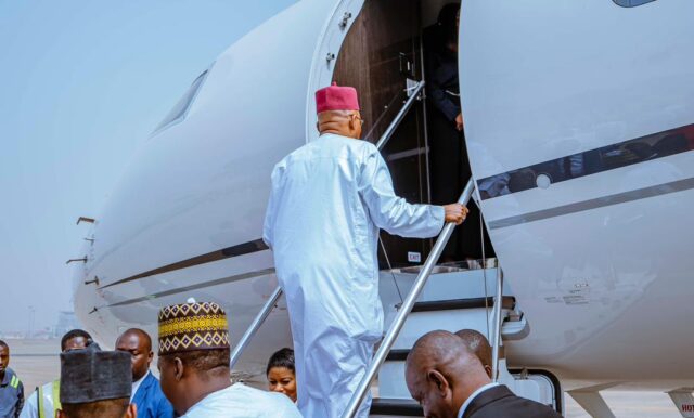 Shettima departs Abuja for Guinea-Conakry president’s inauguration Shettima