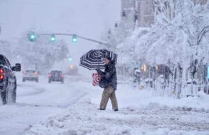 New York shuts schools, cancels flights as major storm hits US New York, States