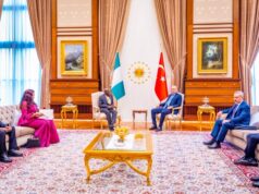 Tinubu holds talks with President Erdogan after stumble in Turkey Tinubu