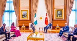 Tinubu holds talks with President Erdogan after stumble in Turkey Tinubu