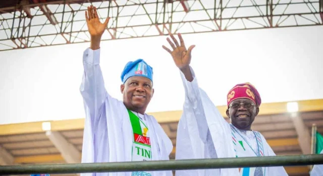 PHOTOS: INEC displays Tinubu, Shettima’s credentials ahead of 2027 polls