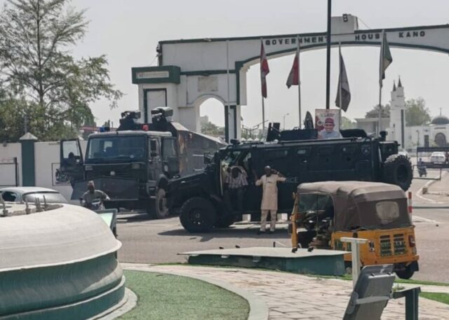 Security beefed up at Kano govt house over defection speculation