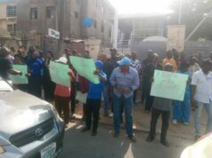 FCTA workers, NLC protest at Industrial Court
