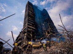 Sanwo-Olu confirms 8 fatalities, 13 survivors at GNI building fire outbreak Sanwo-Olu