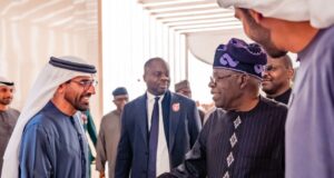 Tinubu arrives Abu Dhabi for 2026 sustainability summit Abu Dhabi