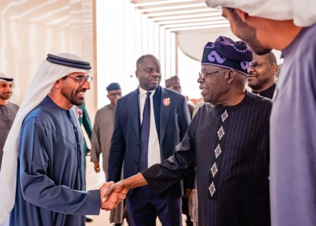 Tinubu arrives Abu Dhabi for 2026 sustainability summit Abu Dhabi